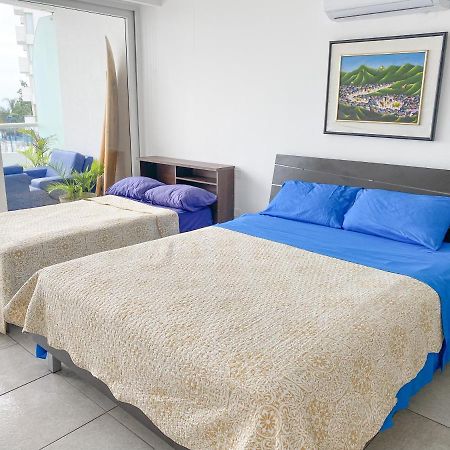 M3 Lujoso Y Comodo Departamento Con Playa 2 Piscinas Cancha De Tenis Jacuzzi Seguridad 24 Horas Manta Exterior foto